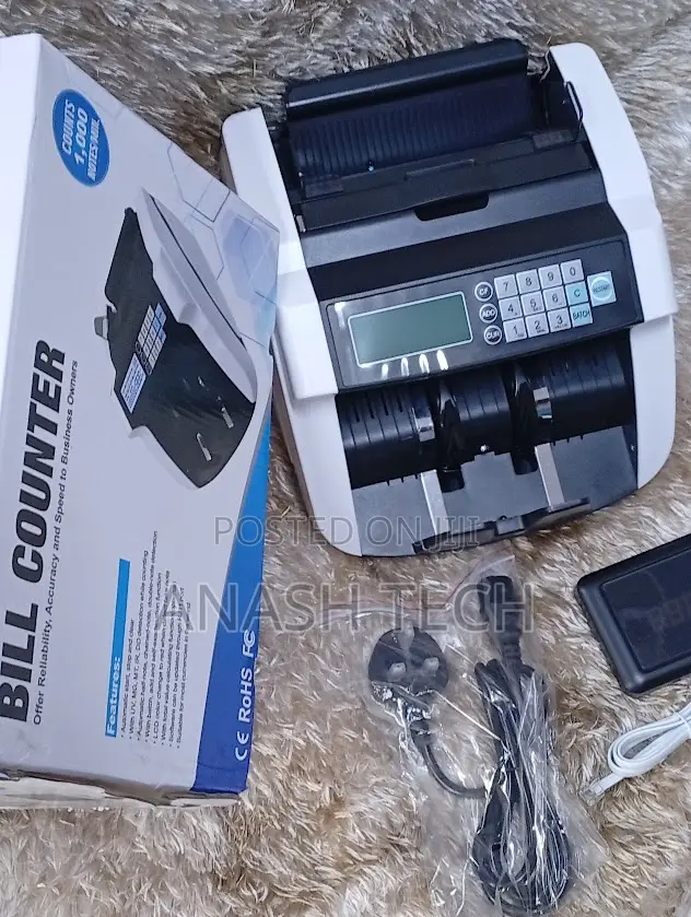 Counterfeit Bill Detection Uv /Mg Currency Money Bill Counter