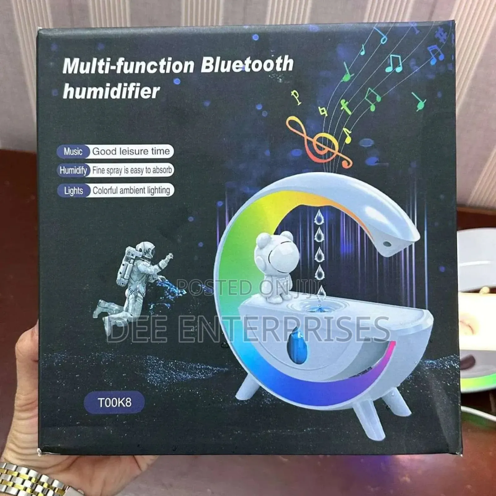 Multicolour Lights Anti Gravity Droplets Humidifier