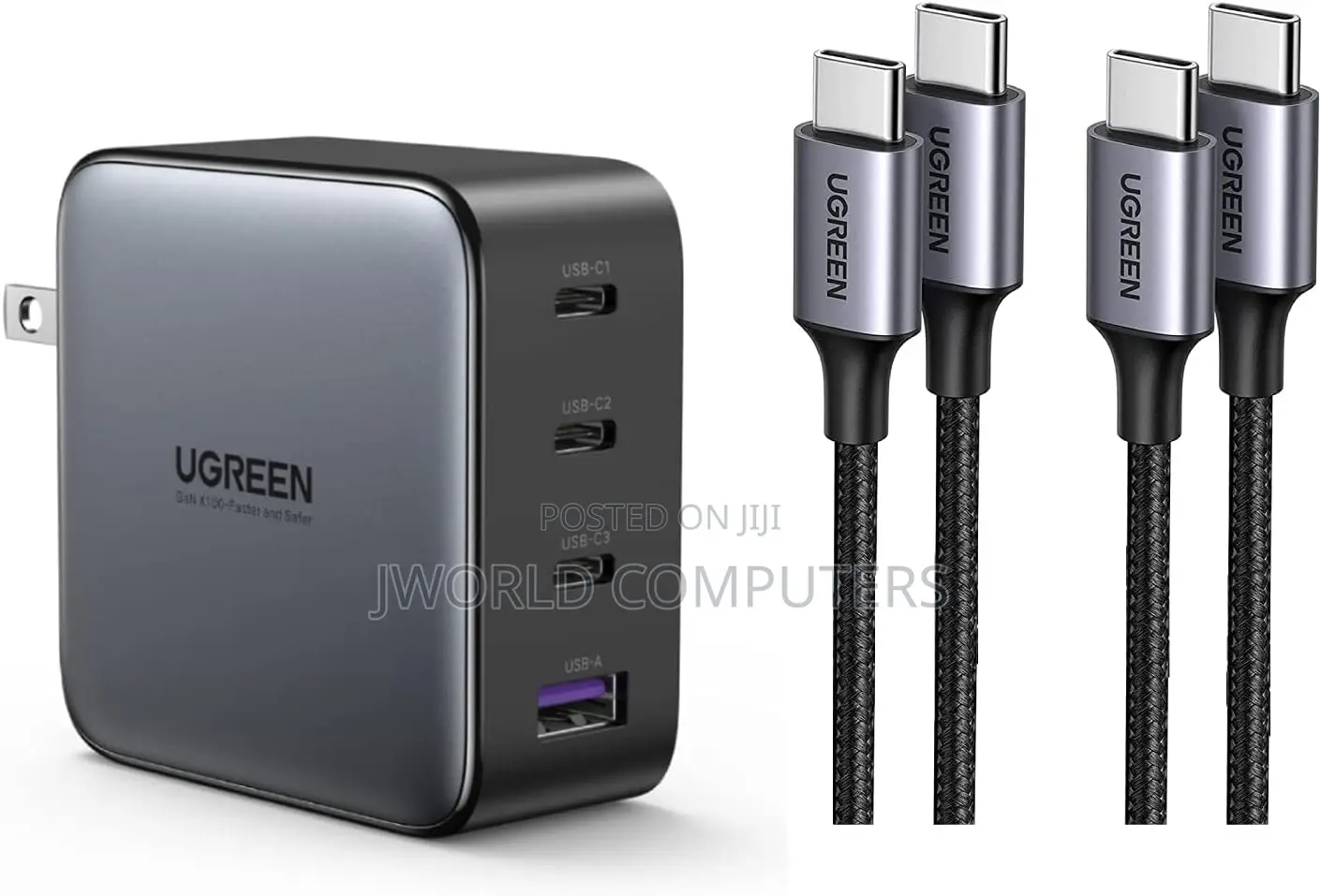 Ugreen Usb-C Usb-a 3.0 to 4-Port Hub 1m Black - Cr113