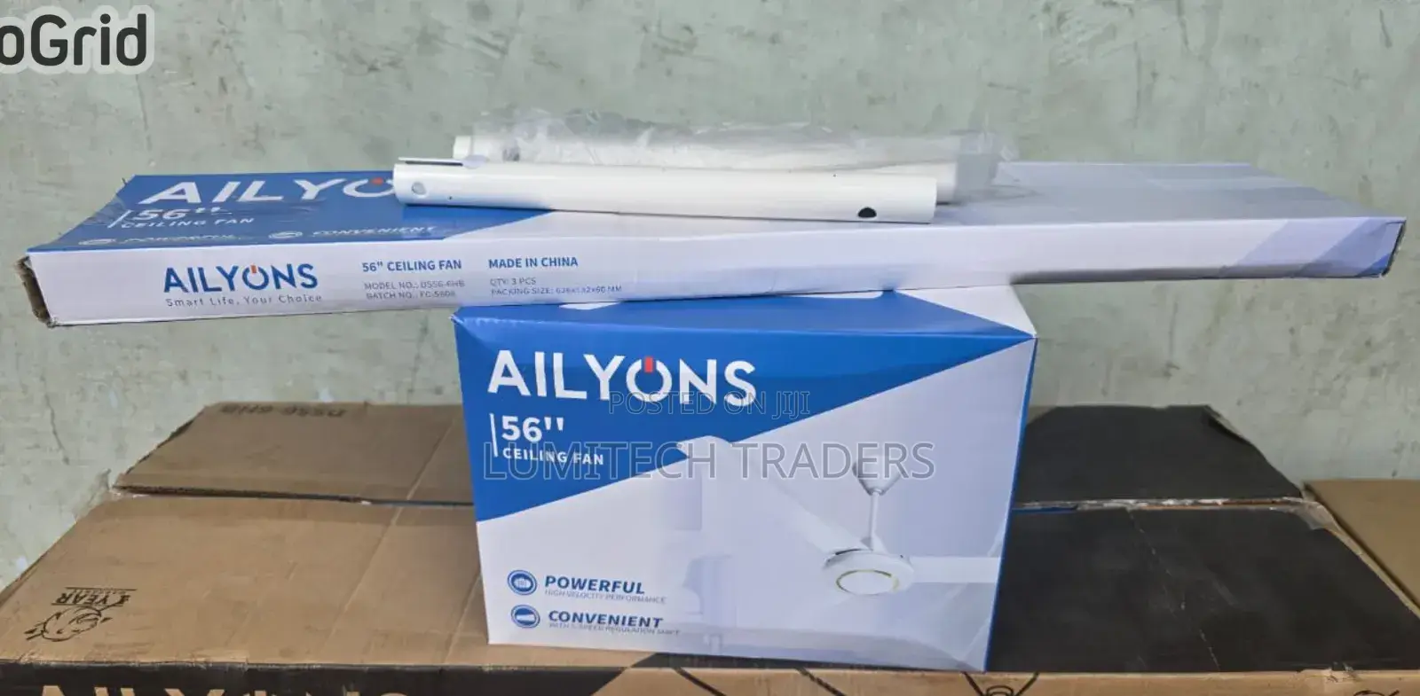 Ailyons 56 Inches Ceiling Fan
