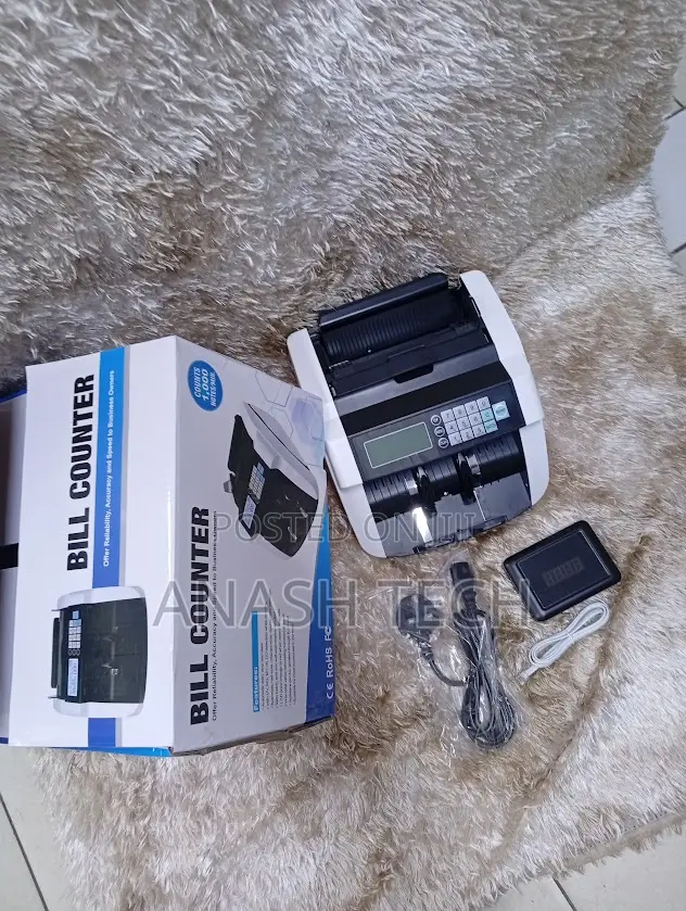Bill Money Counter Machine High-Speed Operation. Reduce Human Error