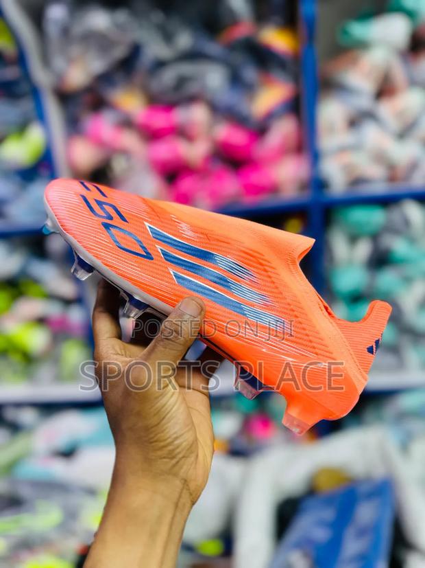 Beam Orange F50 Adidas Laceless Fg Cleats