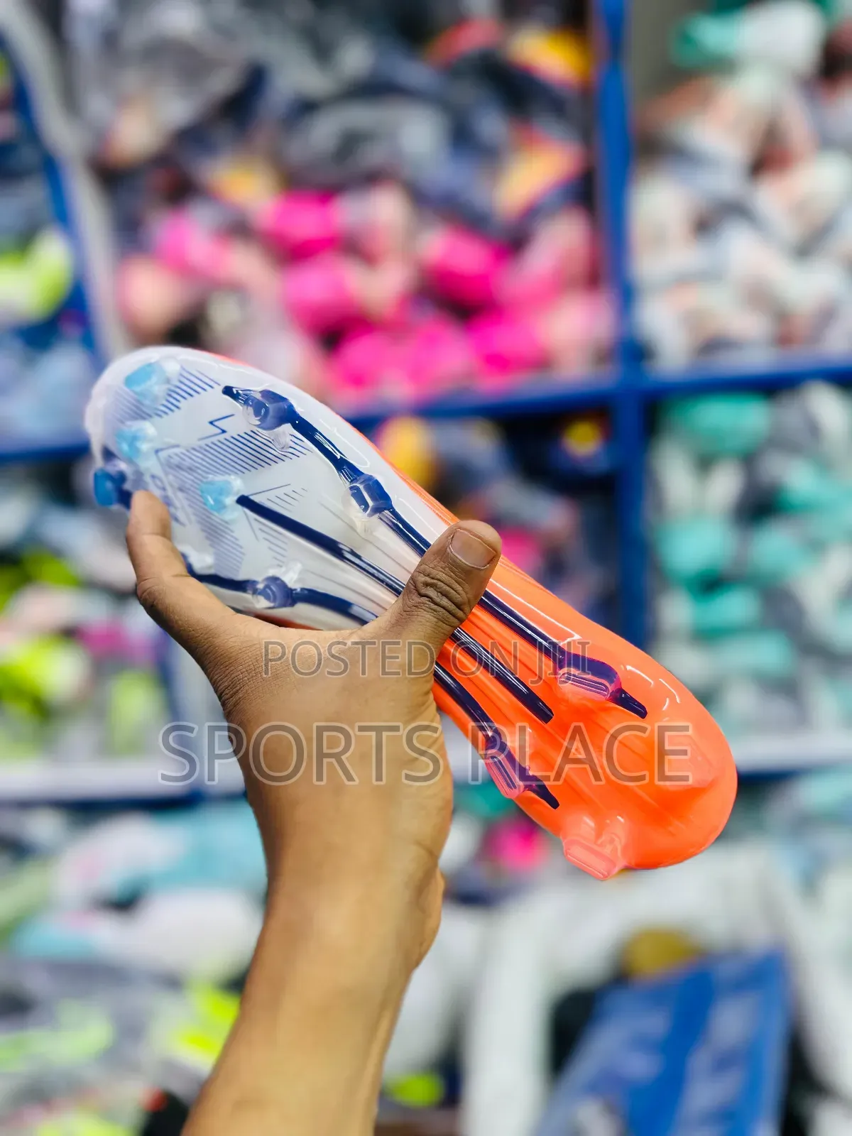Beam Orange F50 Adidas Laceless Fg Cleats