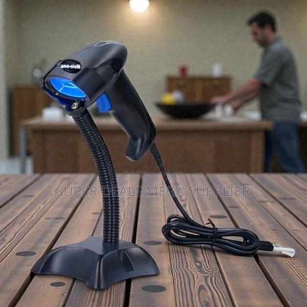 High Precision 1d Laser Barcode Scanner Reader for Super Markets