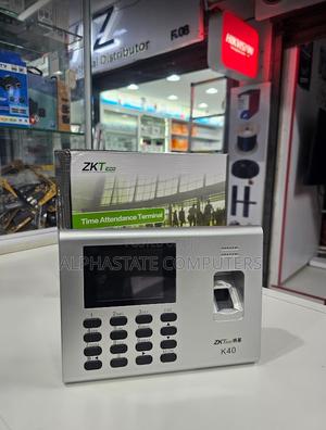 Zkteco K40 Fingerprint Time Attendance Machine With Keypad And Display - thumbnail 2