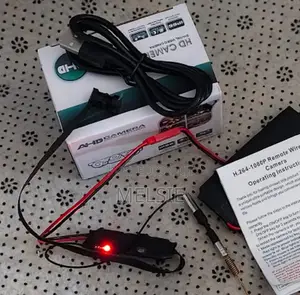 Mini Wifi Pinhole Camera Can Be Either Ac or Battery Powered