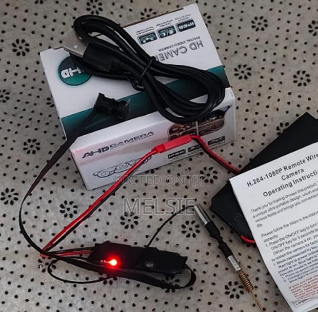 Mini Wifi Pinhole Camera Can Be Either Ac or Battery Powered