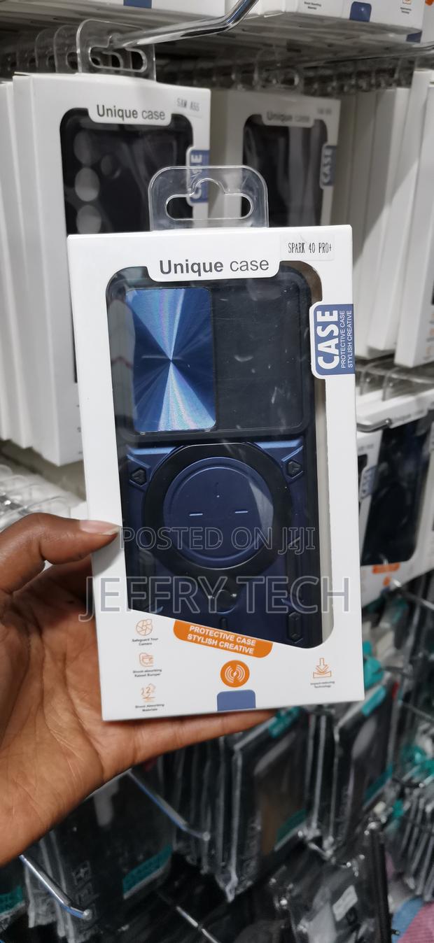 Mikaz Rotating Ring Stand Case for Tecno Spark 40 Pro Plus - main view