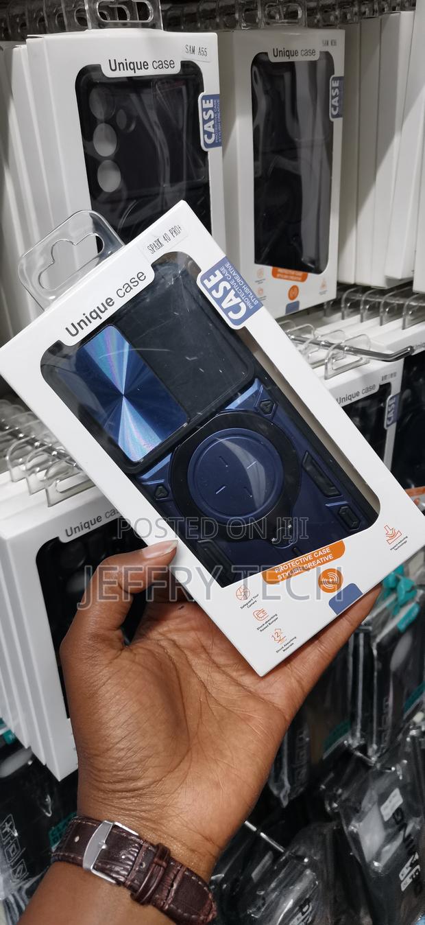 Mikaz Rotating Ring Stand Case for Tecno Spark 40 Pro Plus - thumbnail 2