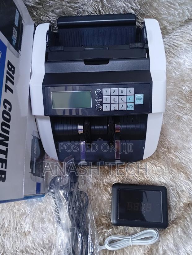 Professional Cash Bill Counter With Uv Mg Detection Large Led Screen - main view