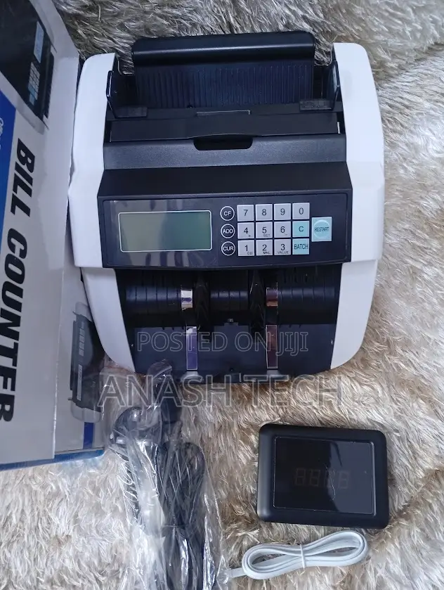 Professional Cash Bill Counter With Uv Mg Detection Large Led Screen