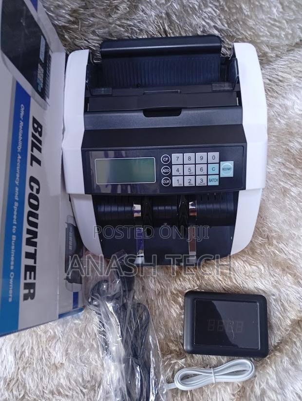 Universal Money Bill Counter With Led Display and Fake Note Detection - main view