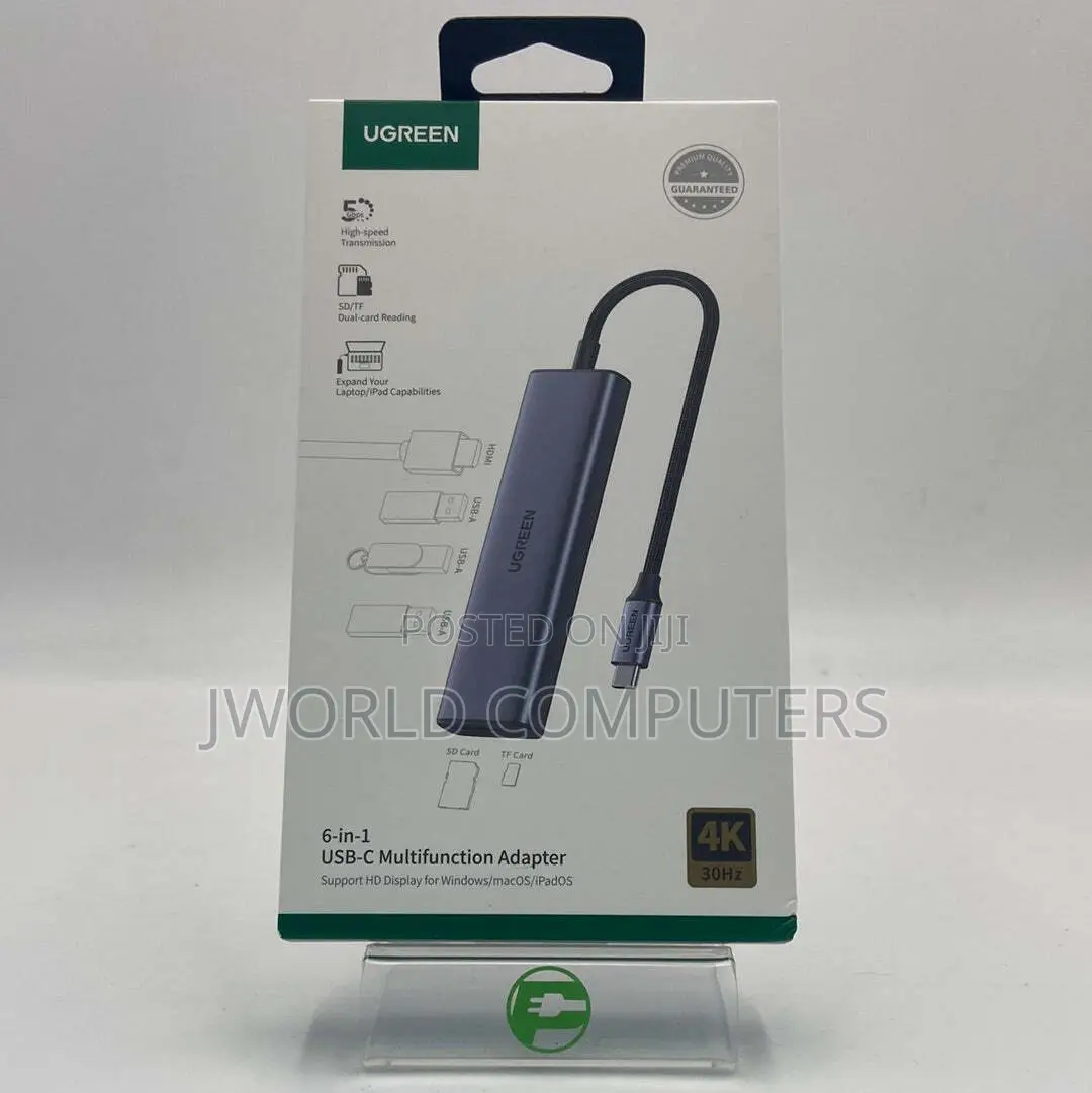 Ugreen 5-in-1 Usb-C Multifunction Adapter - Cm511