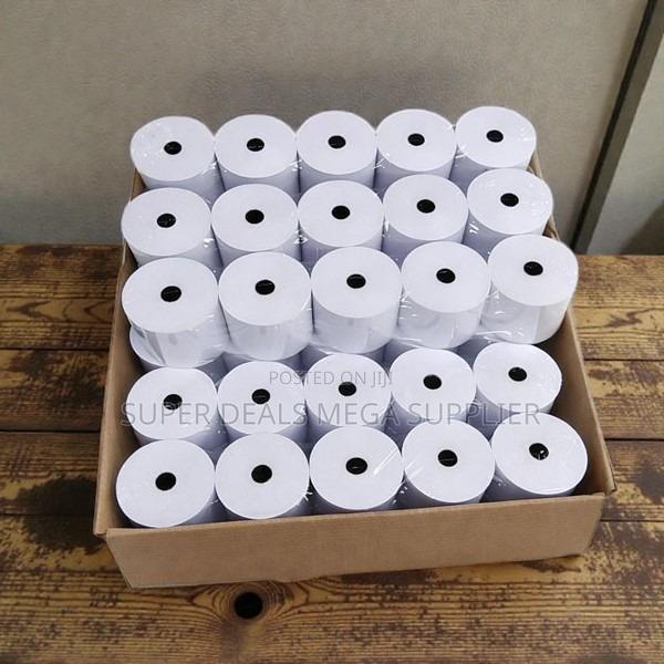 50x 80mm Thermal Paper Rolls Eco Friendly Recyclable Material