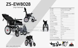 Highback Rest Electric Wheelchair