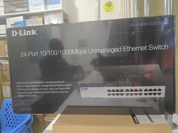 Dlink 24port Gigabit Rackmount Switchmbps - main view