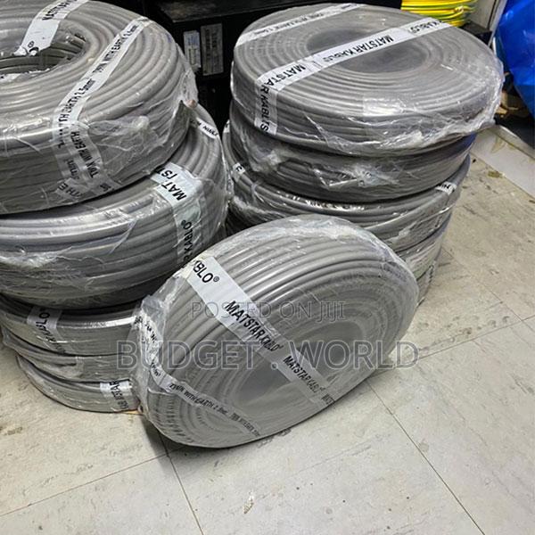 High-Conductivity Grey 300v/500v* 2.5mm Twin With Earth 90m Roll