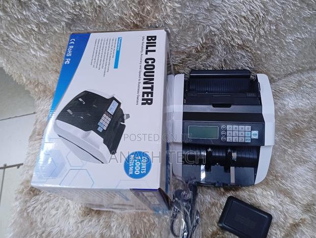 Money Bill Counter With Uv Mg Detection and Auto Add Function - main view