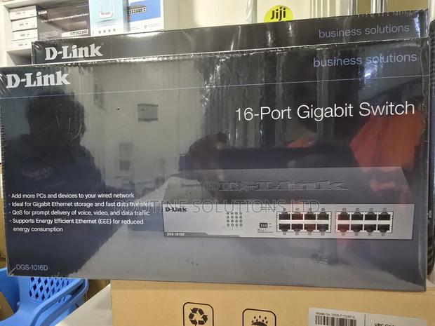 Dlink 16port Gigabit Rackmount Switch - main view