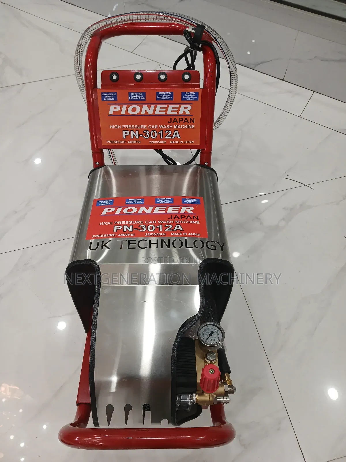 Pioneer Car Wash Pressure Machine