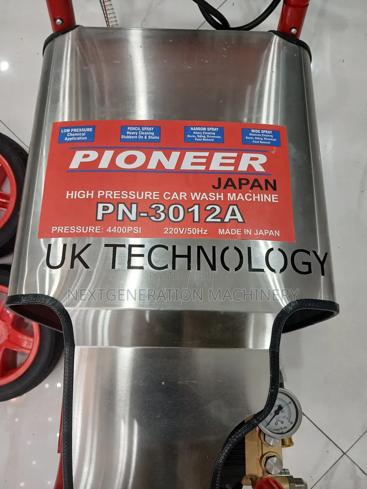 Pioneer Car Wash Pressure Machine