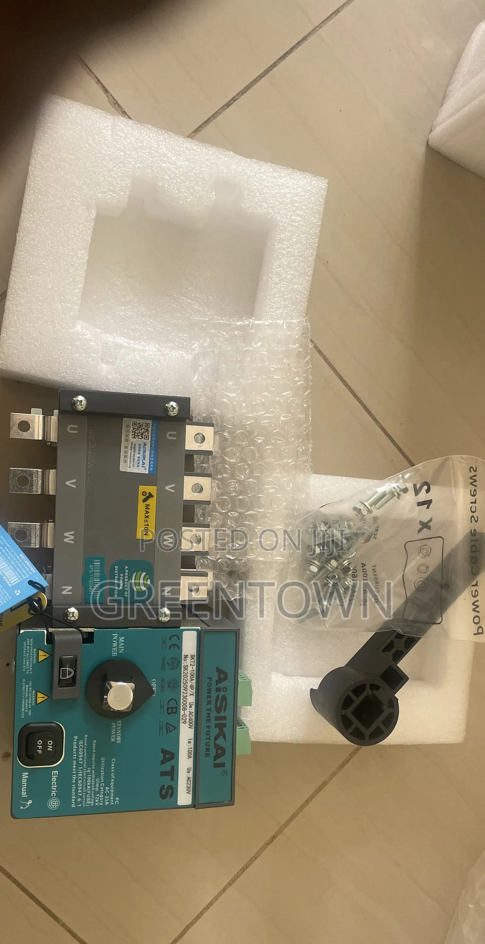 100a Automatic Transfer Switch (Ats) – Reliable Power Changeover
