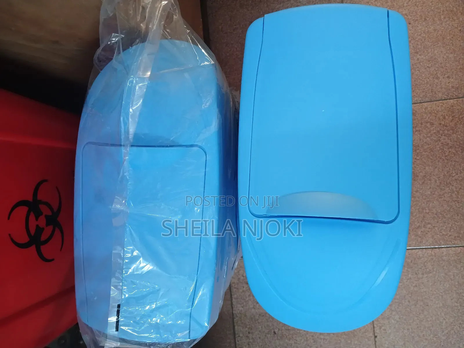 Sanitary Bins Blue