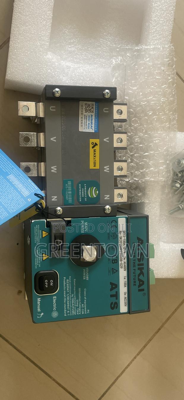 Aisikai 100a Generator Automatic Transfer Switch – Compact Efficient - thumbnail 2