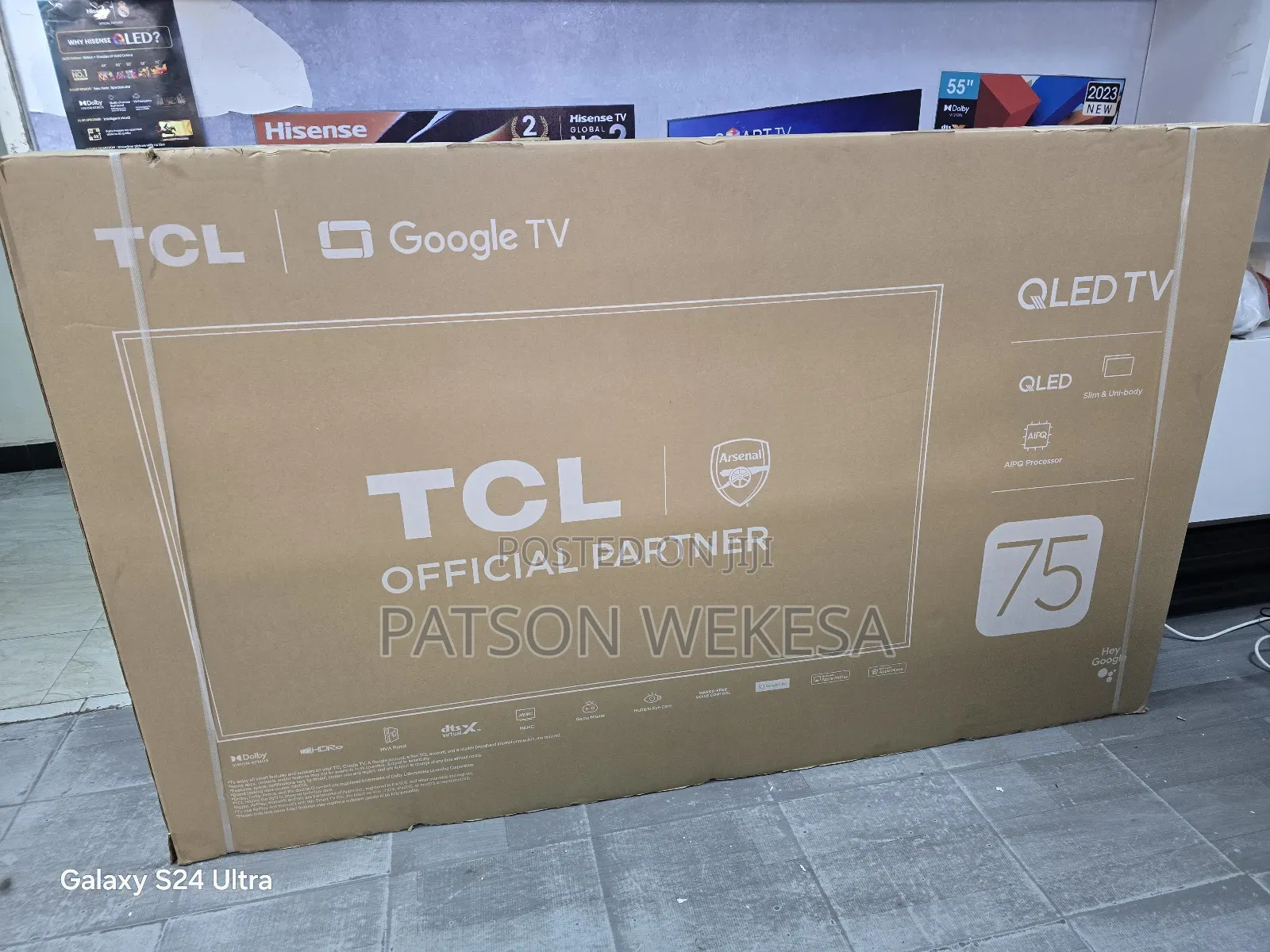 TCL 75 Inch P7k Qled Smart HDR Tv 75p7k – New 2025