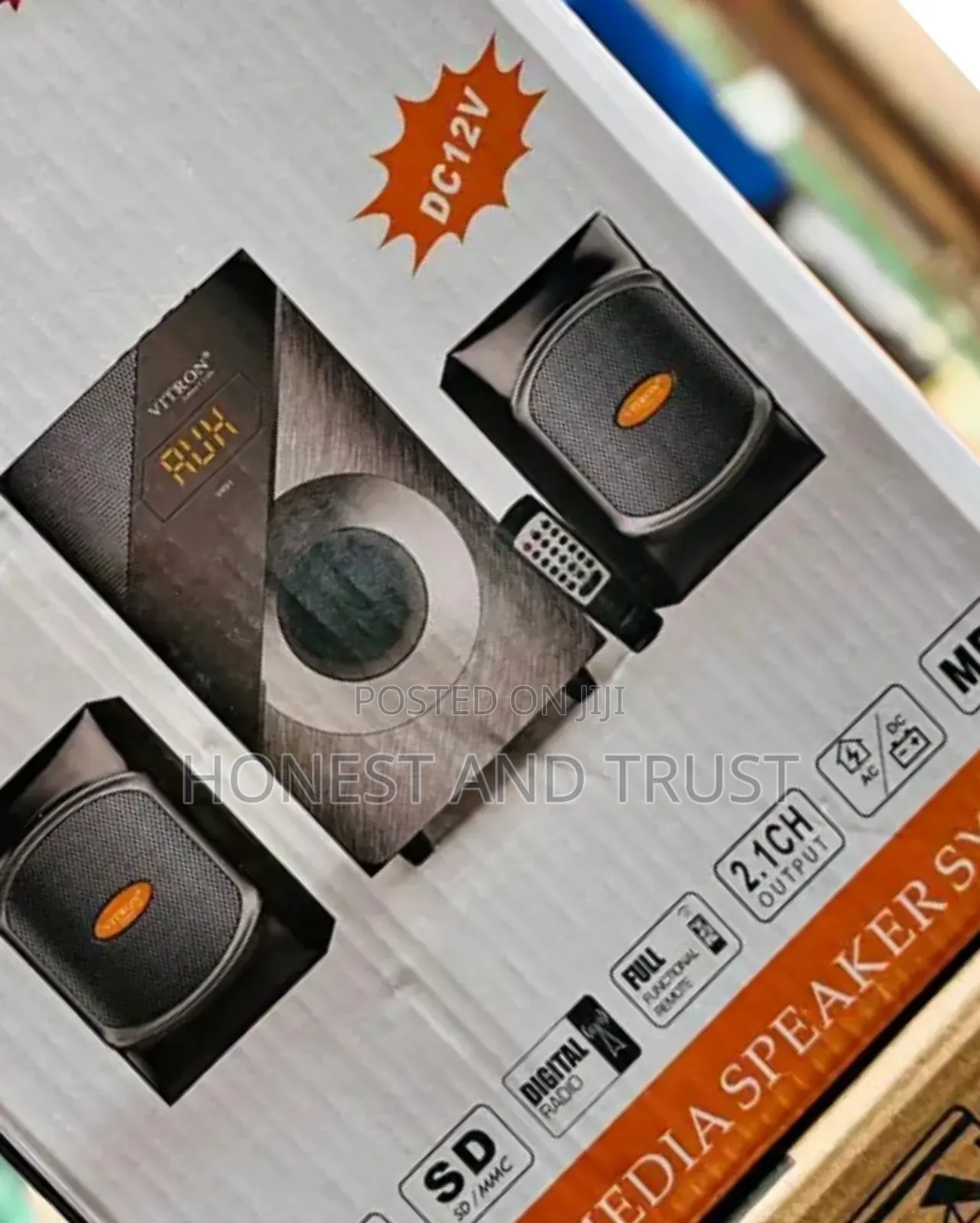 2.1 Nunix Sub Woofer Dc12vv401