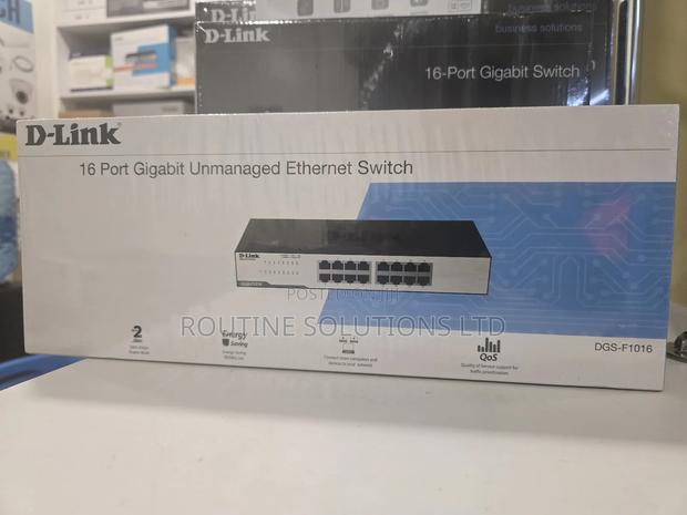 Dlink 16port Gigabit Unmanaged Switchmbps - main view