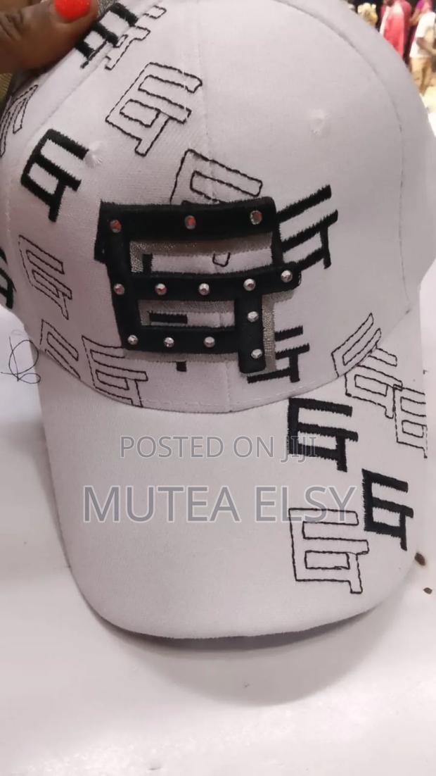 Black, Navyblue,Beige,Grey White Printed Quality Caps - main view