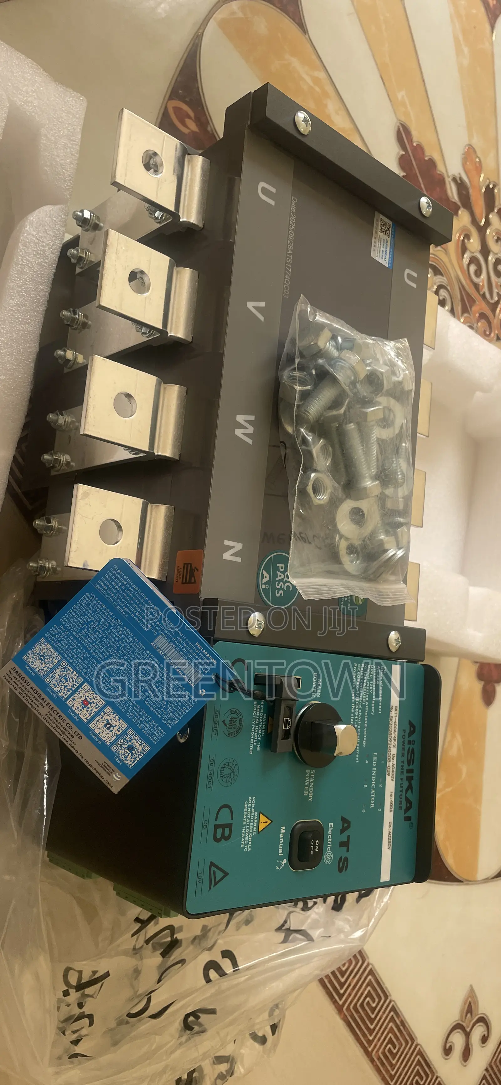 Aisikai 400a Automatic Transfer Switch (Ats)
