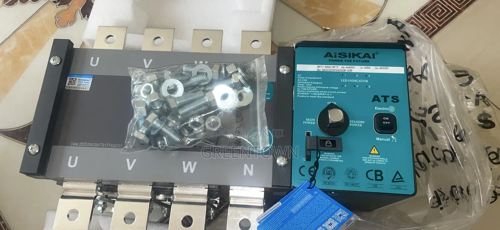 Aisikai 400a Automatic Transfer Switch (Ats)