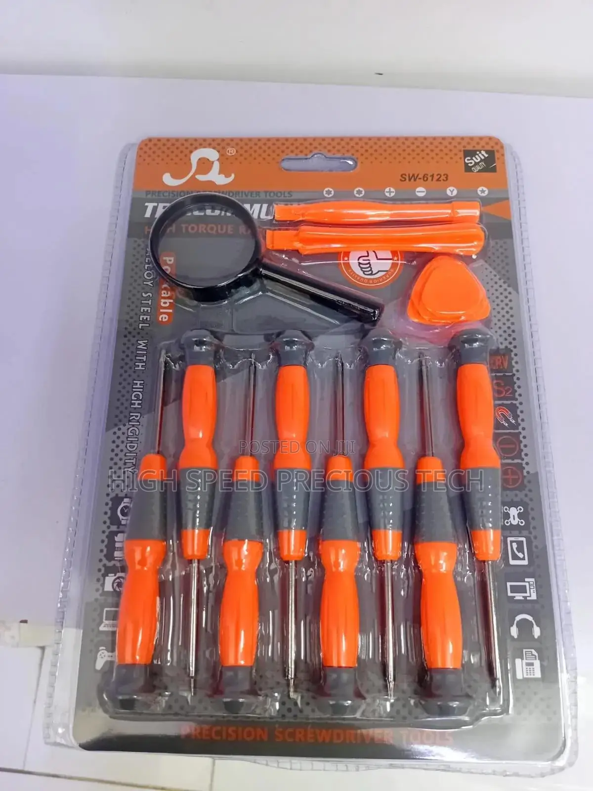 11pcs Precision Screwdriver Set Sw6123