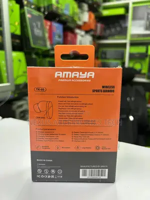 Amaya Tk05 True Wireless Earbuds- 36h Battery-Touch Control