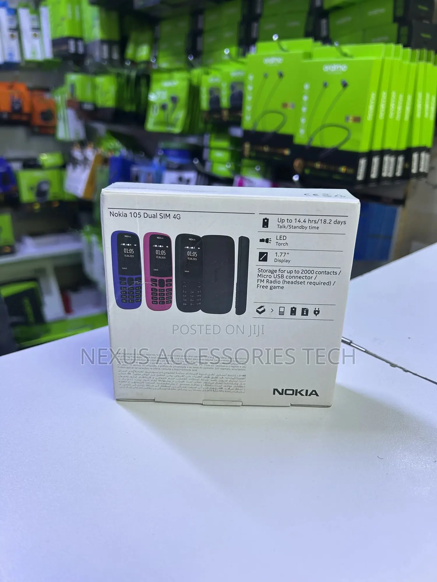 New Nokia 105 Blue