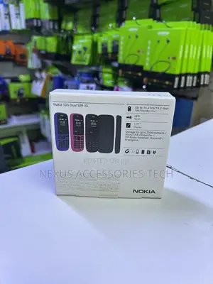 New Nokia 105 Blue