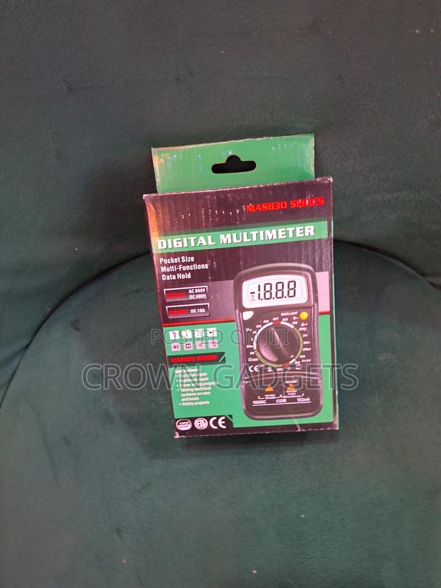 Mas830l Pocket-sized Digital Multimeter With Backlight - thumbnail 3