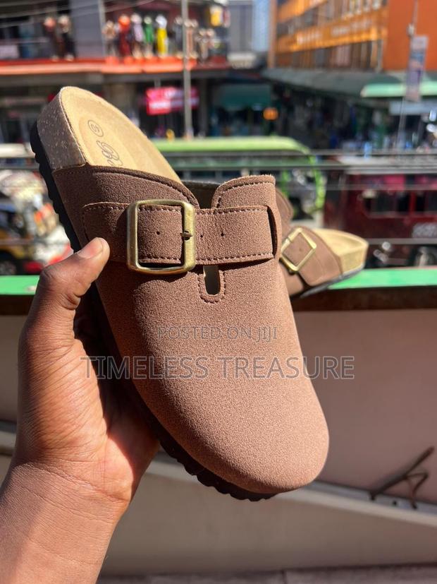 Suede Clogs Birkenstock - thumbnail 3