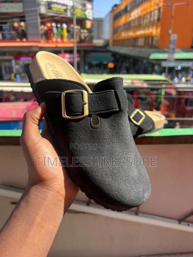Suede Clogs Birkenstock - thumbnail 4