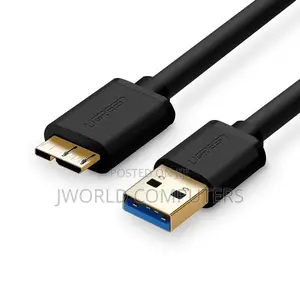 Ugreen Usb-a 3.0 to Micro Usb 3.0 Male Cable 0.5m Black - Us130