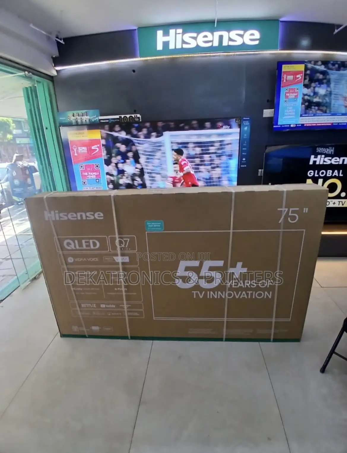 Hisense 75inch Qled Smart Tv Q6n