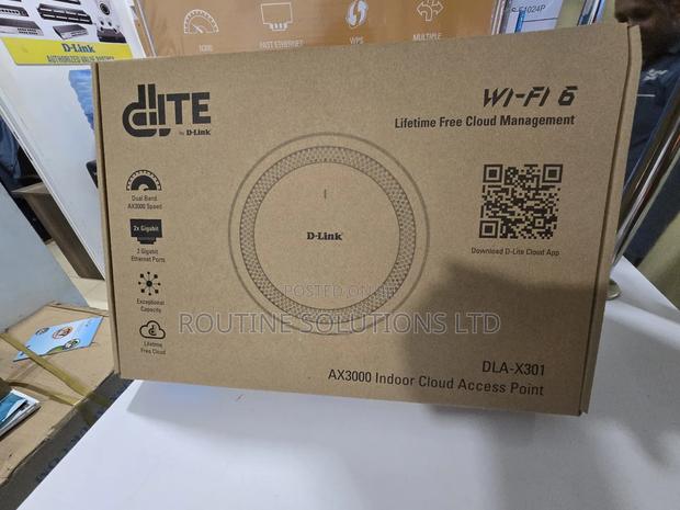 Dlink Wi-Fi 6 Indoor Cloud Access Point Dla-X301