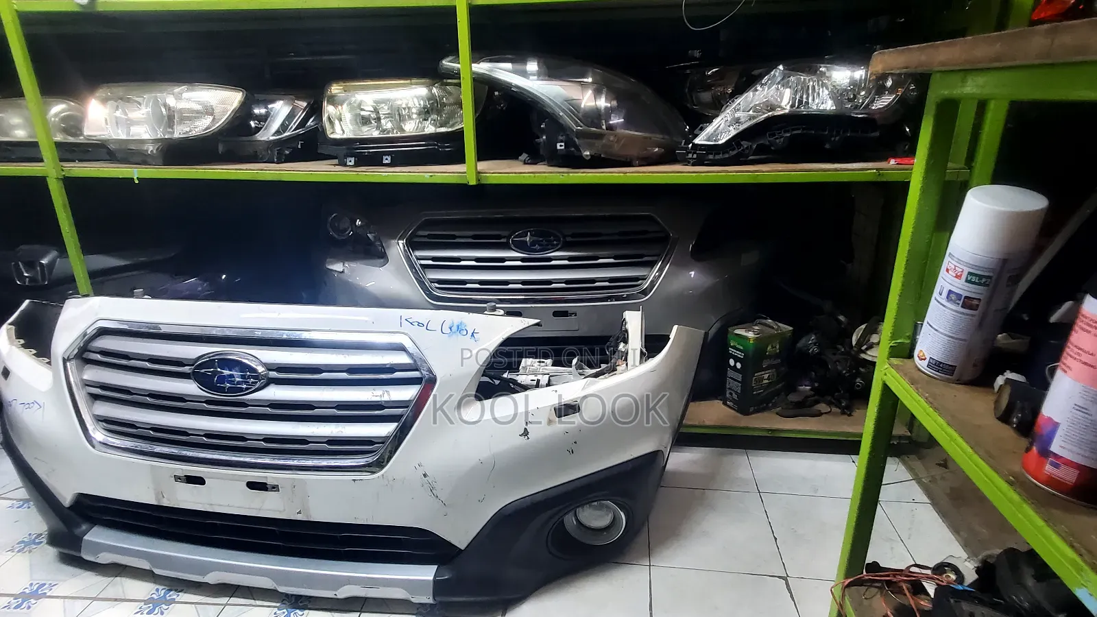 Subaru Outback Bs9 Xenon Nosecut