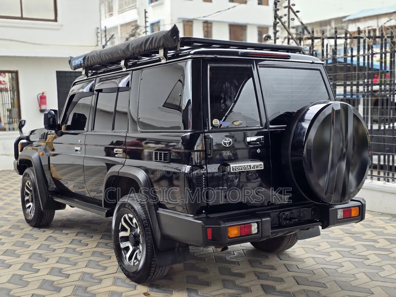 Toyota Land Cruiser 76 Series 2023 Black