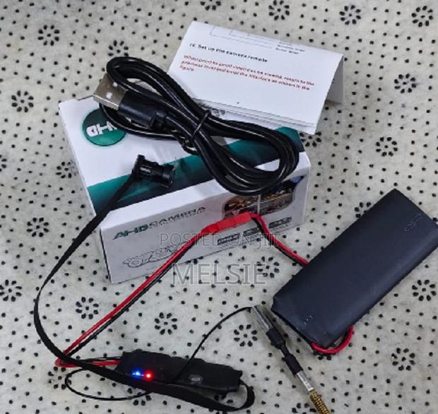 Pinhole Lens (Camera) Plus Accessories 1080p Full Hd