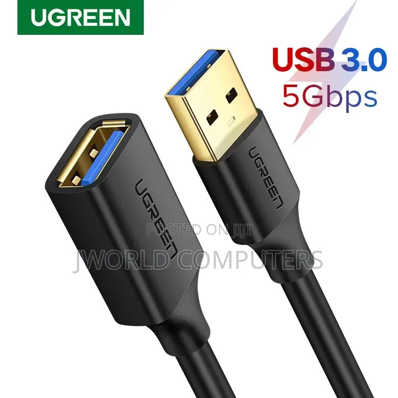 Ugreen Usb-a 3.0 Male to Male Cable 3m Black - Us128