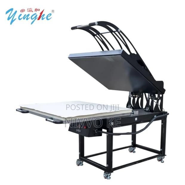 A0 80×100cm Flatbed Heat Press Machine for Large-Format Printing - thumbnail 2