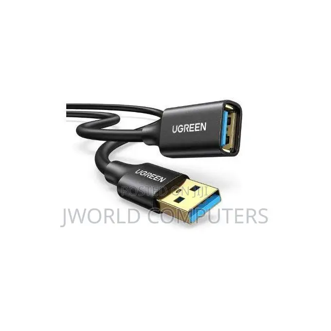Ugreen Usb-a 3.0 Male to Female Extension Cable 5m Black - Us129
